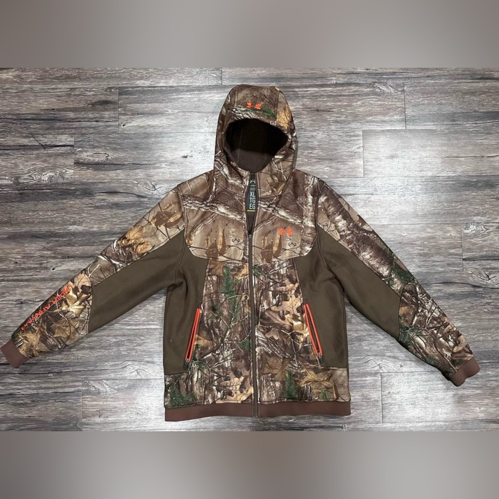Under Armour storm ayton camouflage zip up men’s XL